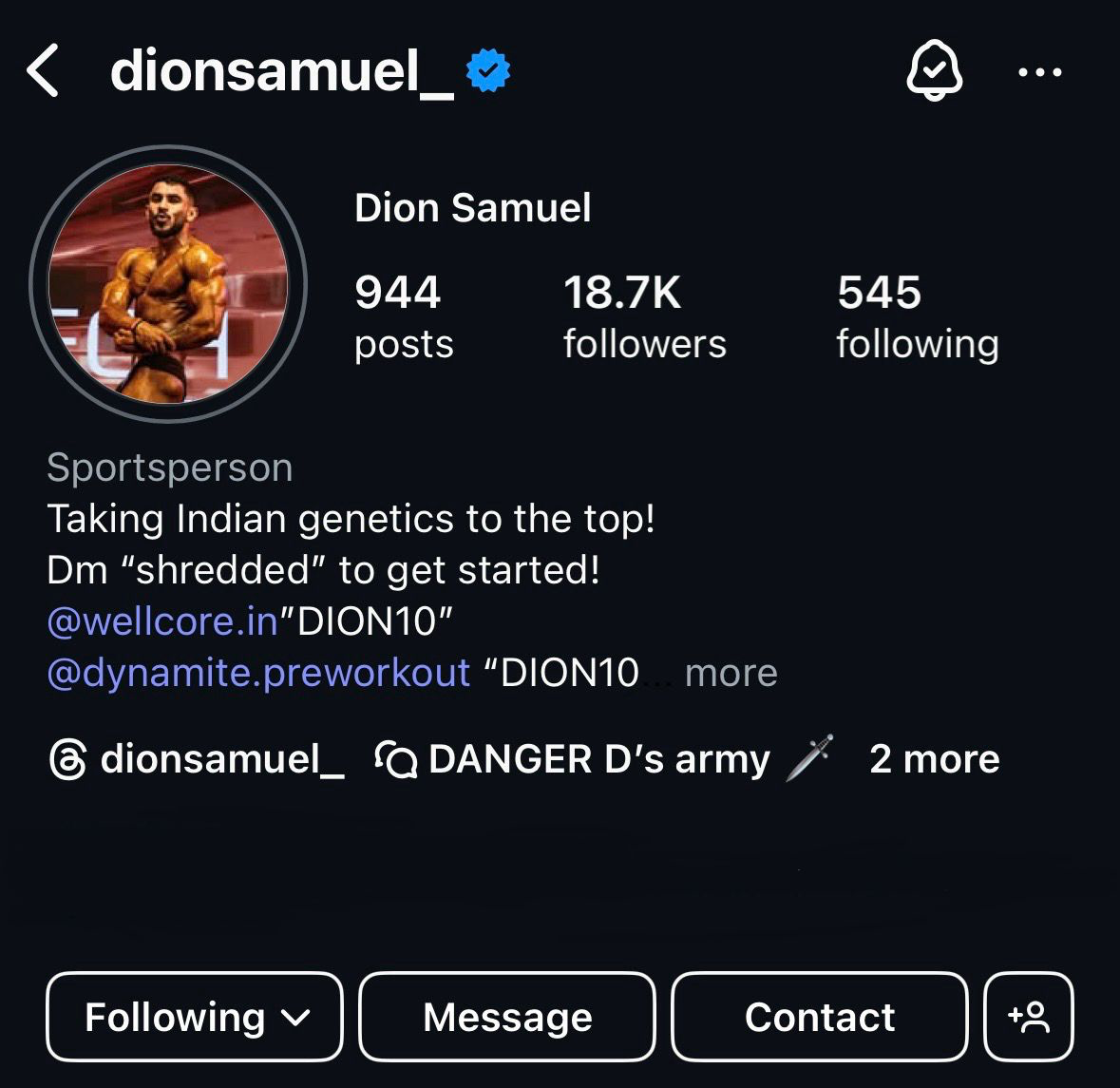 Dion Samuel - Before